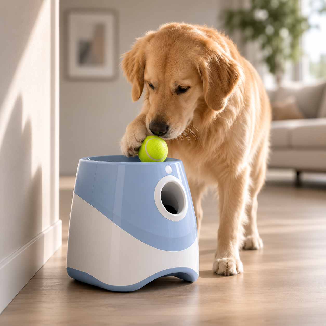 Automatic Hands-Free Ball Launcher